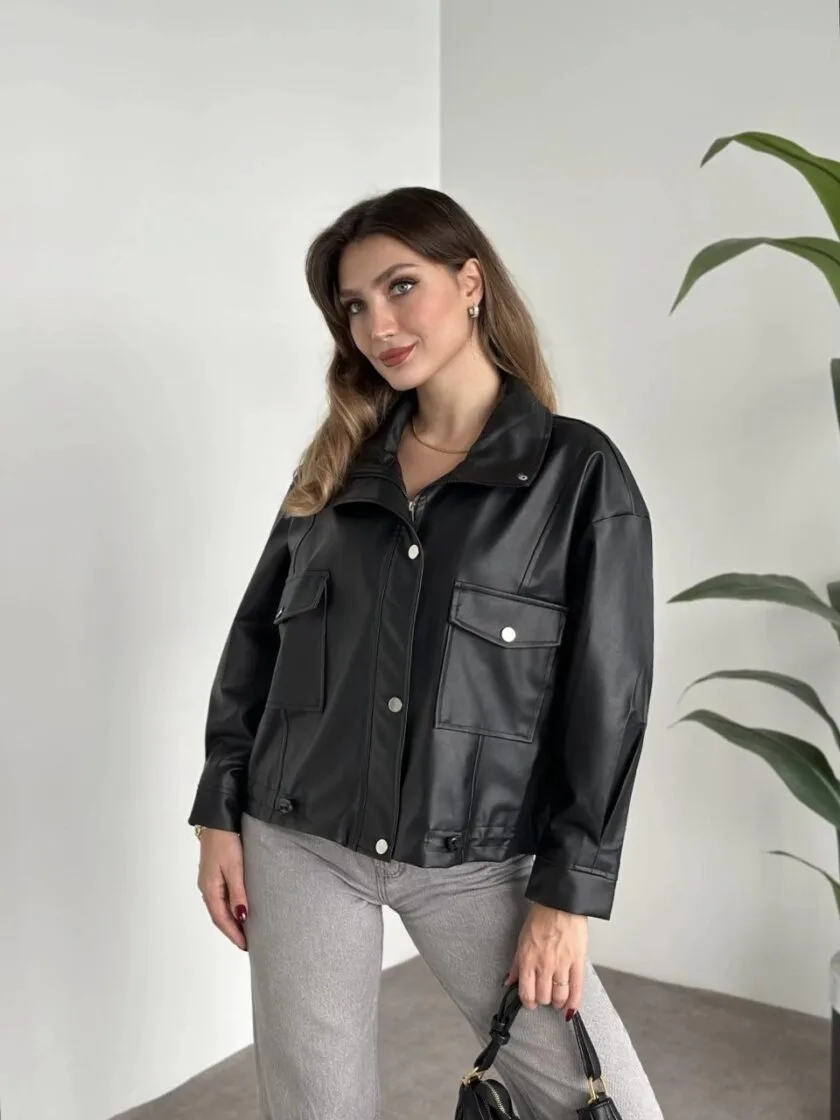 ⁦Turkish leather jacket⁩ - الصورة ⁦3⁩